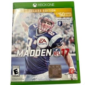 Madden Nfl 17- For Xboxone Console Excellent Like New Condition With No F…